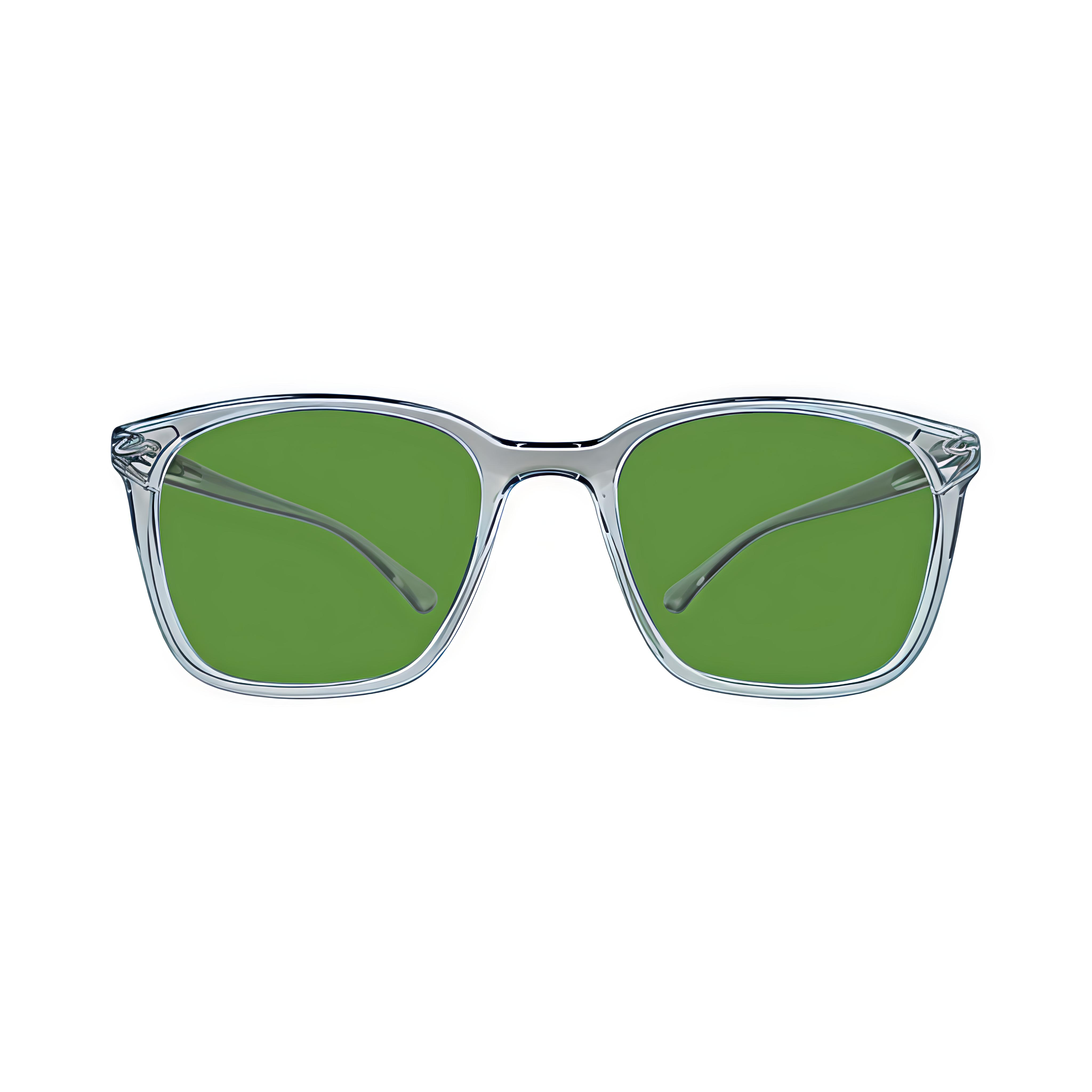 Stinic Polarized Sunglasses Squarish Transparent Grey